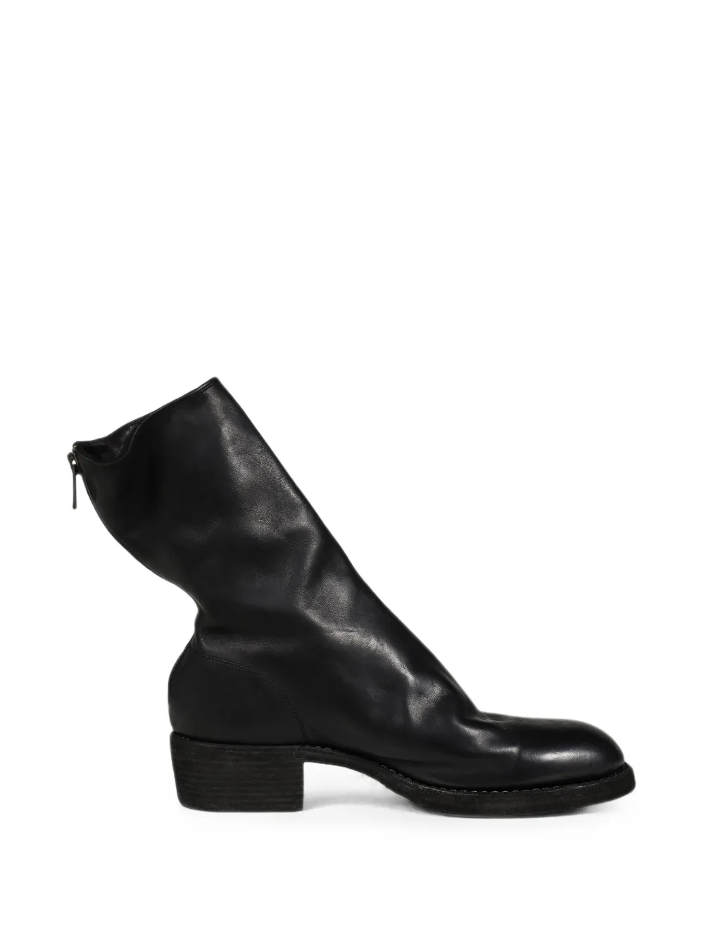 Guidi 788Z double-sole leather boots Zwart