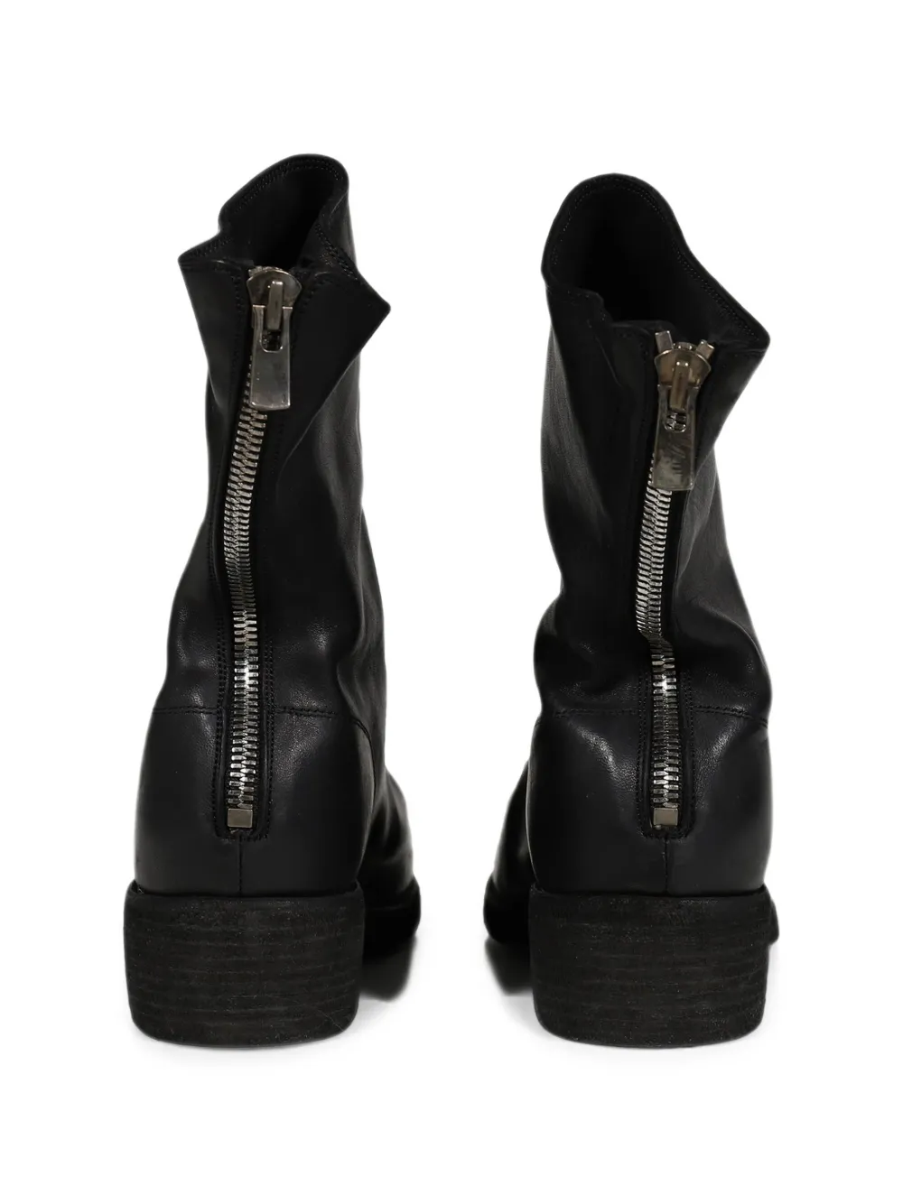 Guidi 788Z double-sole leather boots Zwart