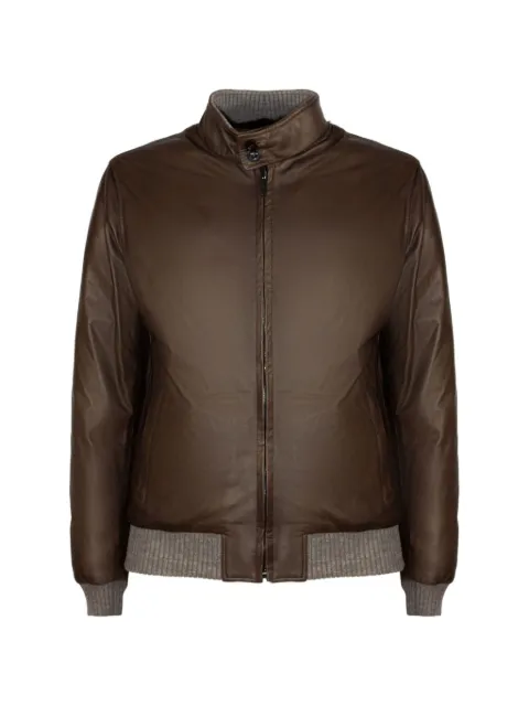 VOLFAGLI reversible leather jacket