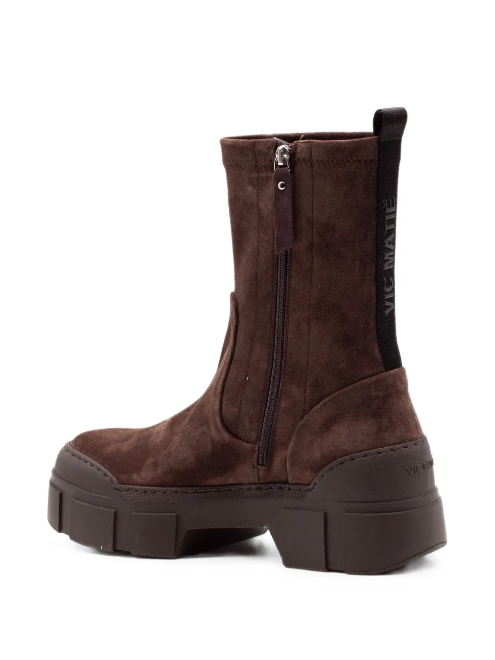 Vic Matie platform lug-sole ankle boots Bruin