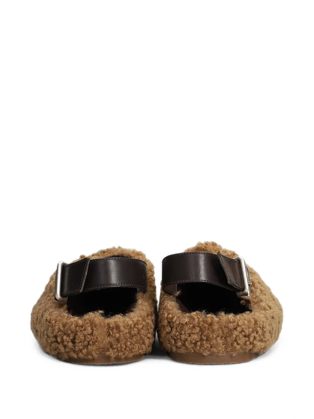 Vic Matie Boho Teddy shearling-effect slippers Bruin