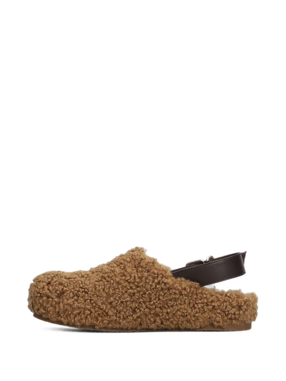 Vic Matie Boho Teddy shearling-effect slippers Bruin