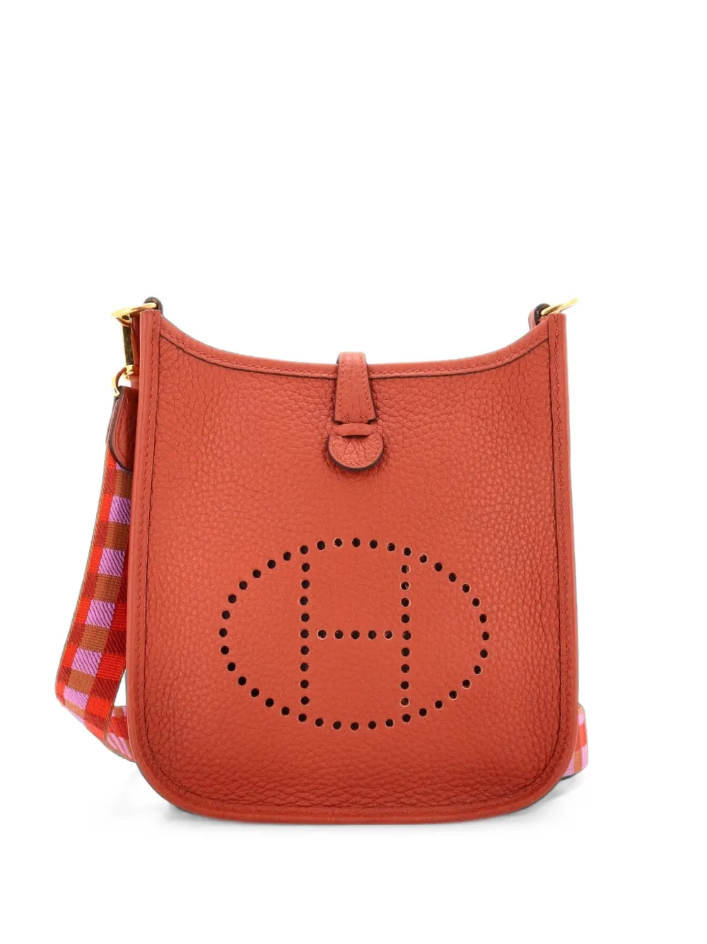 Hermès Pre-Owned Evelyne Gen III Clemence TPM Umhängetasche - Braun