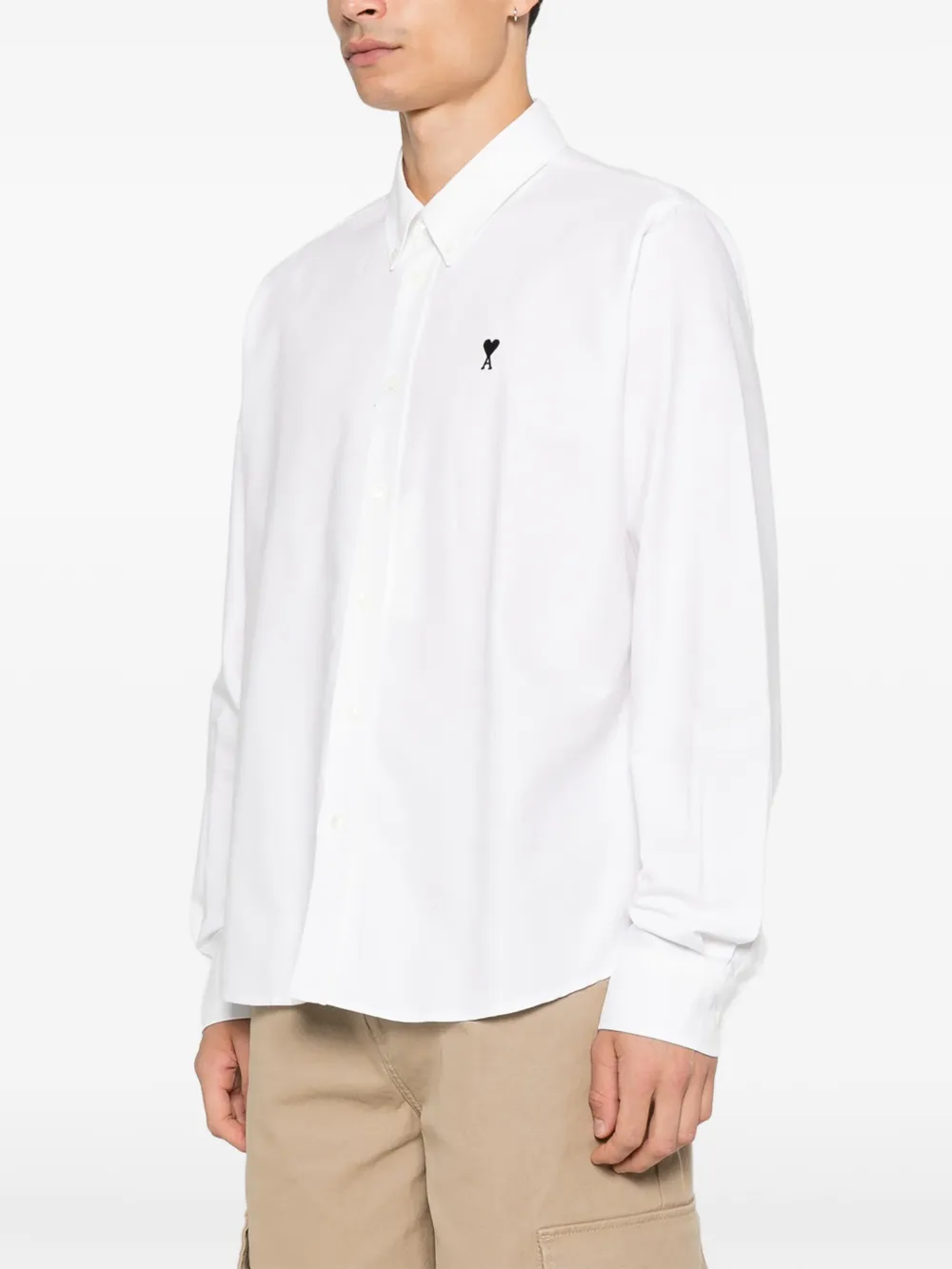AMI Paris Ami de Coeur shirt Wit