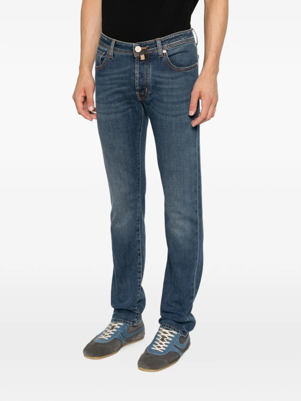 Jacob Cohën Bard slim-fit jeans Blauw