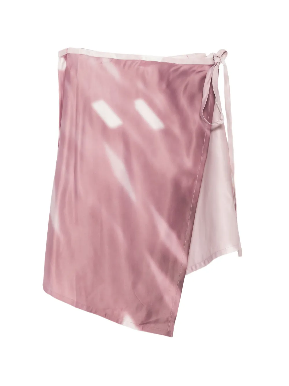 Julie Kegels Strapped asymmetric mini skirt