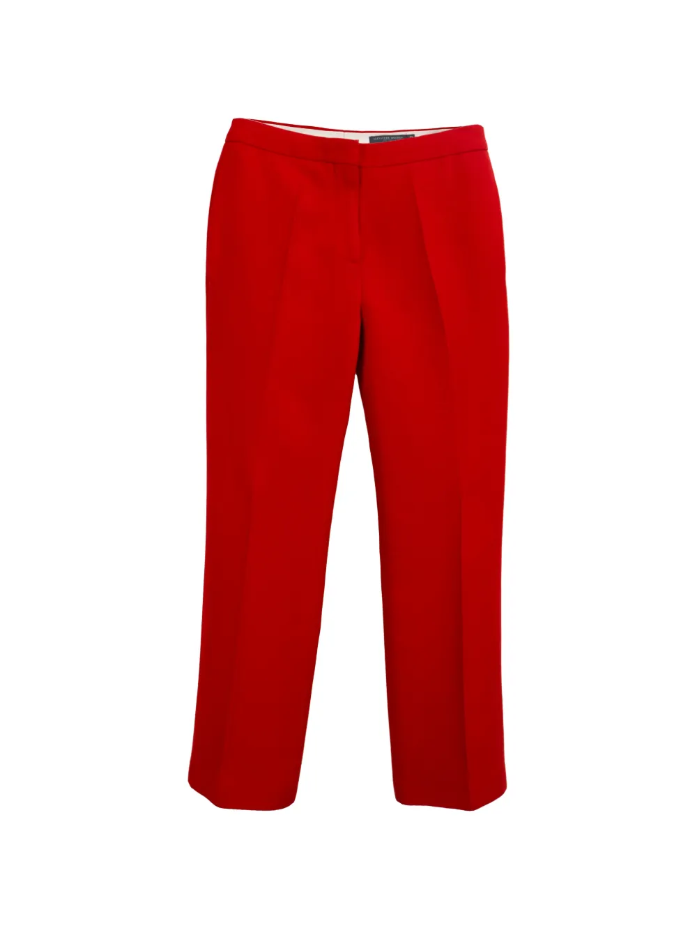 Alexander McQueen Pre-Owned pantalon de costume - Rouge