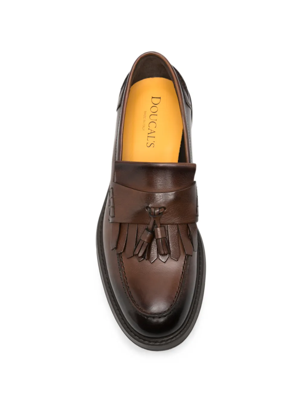 Doucal's tassel-detail kiltie loafers Bruin