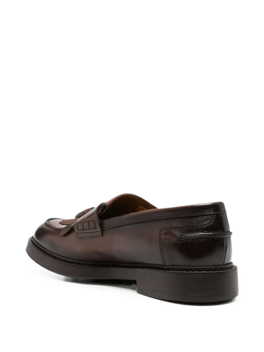 Doucal's tassel-detail kiltie loafers Bruin