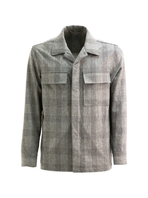 Cruna Bruges check-pattern overshirt