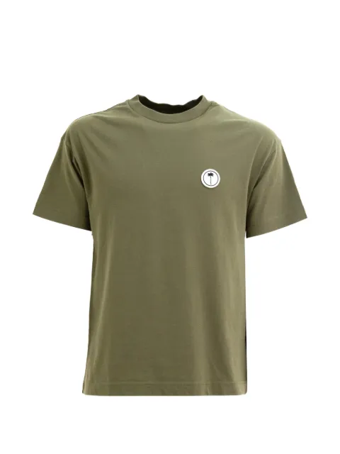 Palm Angels logo-patch T-shirt