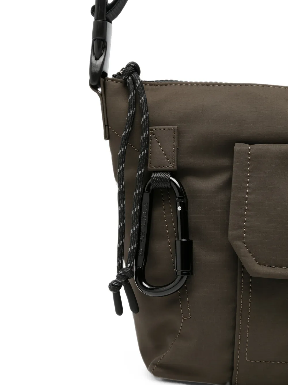 A.P.C. Messengertas met gespsluiting Bruin