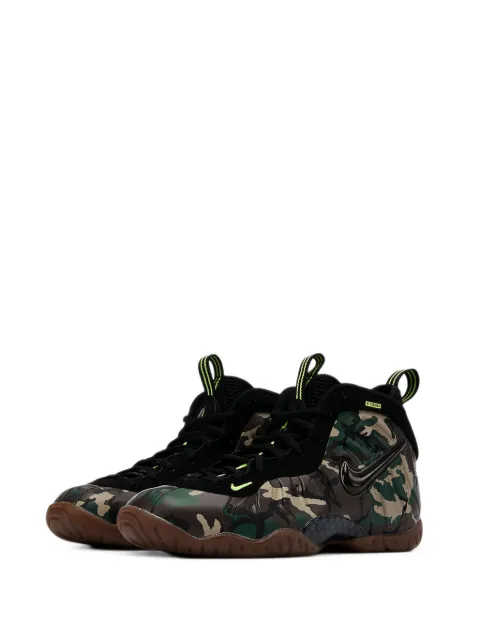 Nike Kids tenis Little Air Foamposite Pro con estampado militar