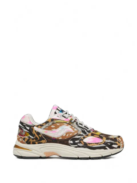 Saucony Grid Jazz 9 animal-print sneakers