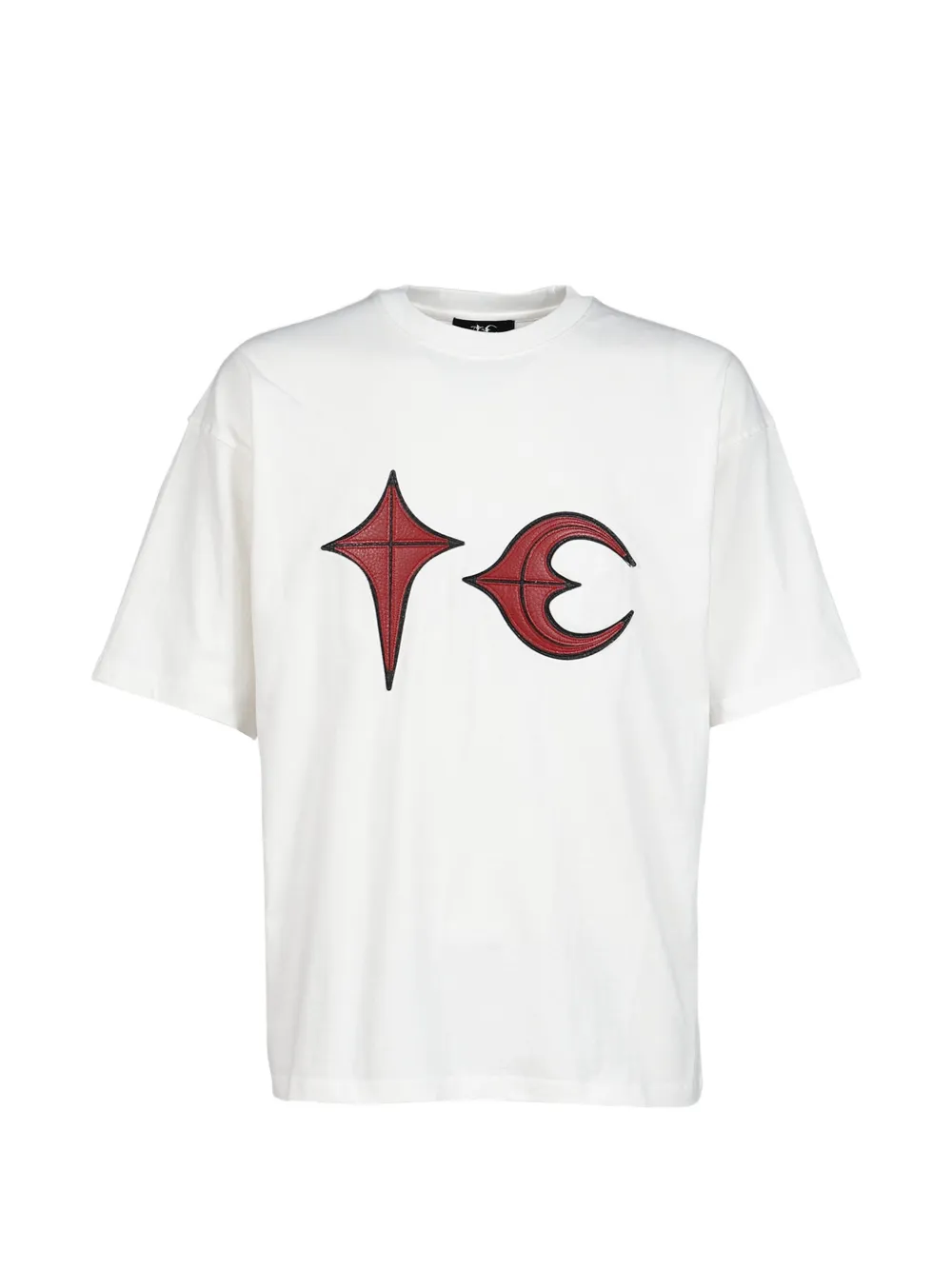 THUG CLUB Rock graphic-print T-shirt - Bianco