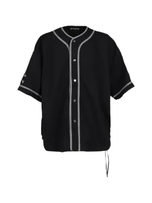 Supreme Mitchell & Ness Wool Baseball Jersey | Black | FARFETCH