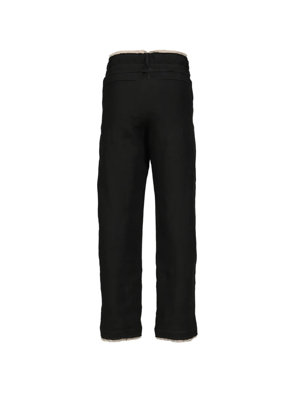 Post Archive Faction Drifter gerafelde broek Zwart