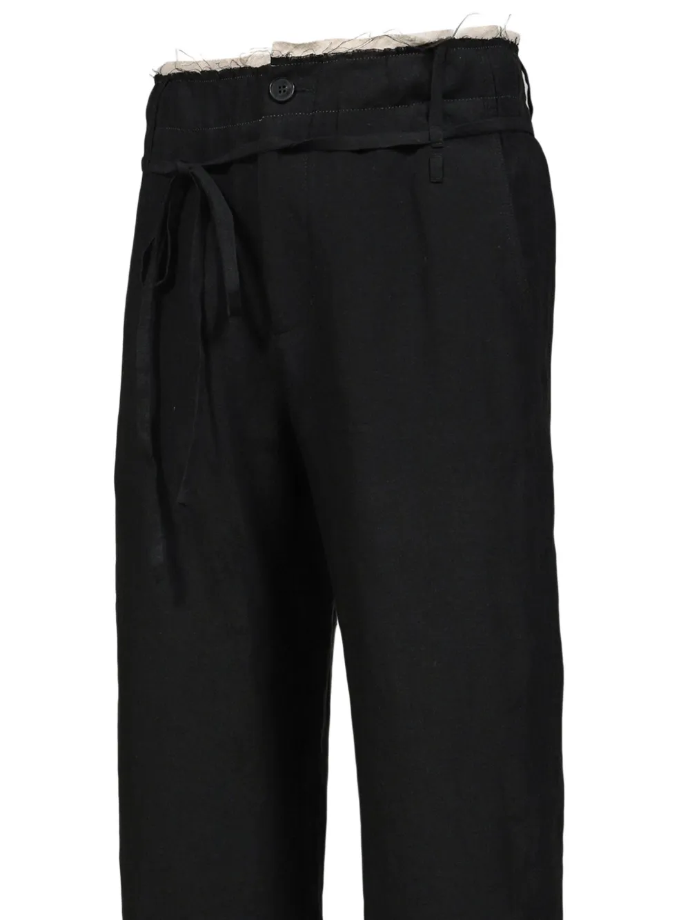 Post Archive Faction Drifter gerafelde broek Zwart