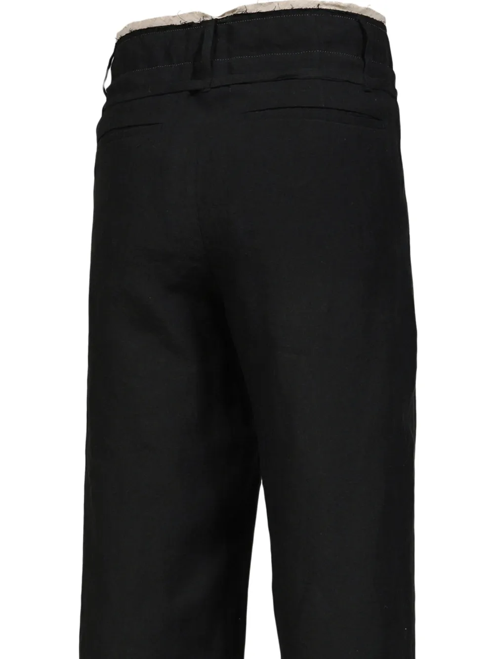 Post Archive Faction Drifter gerafelde broek Zwart