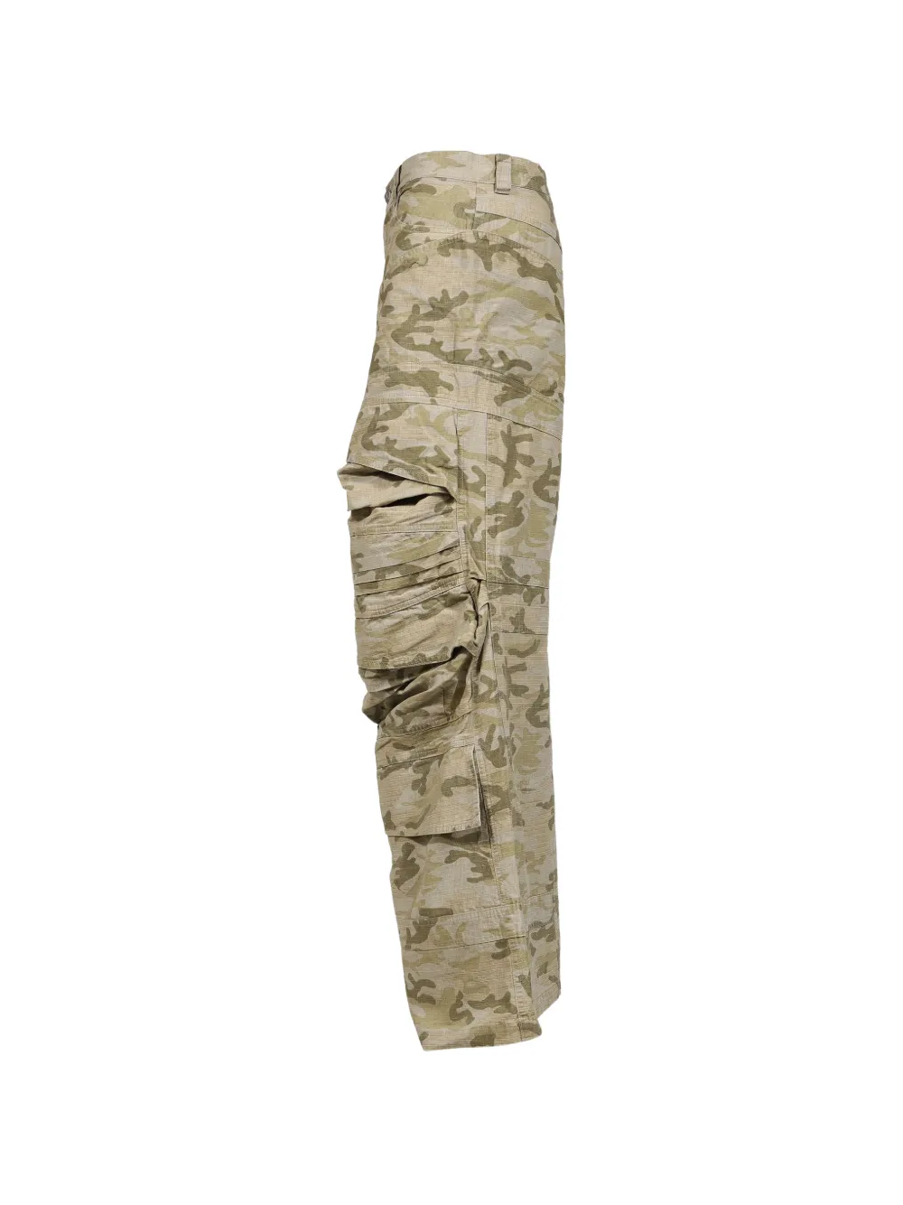 Natasha Zinko Cosmo cargo broek met camouflage print Beige