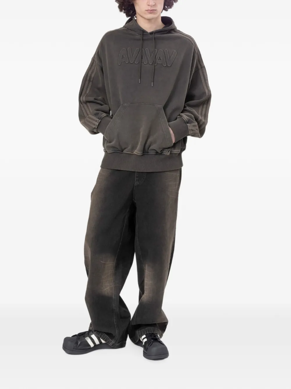 adidas x AVAVAV hoodie Grijs