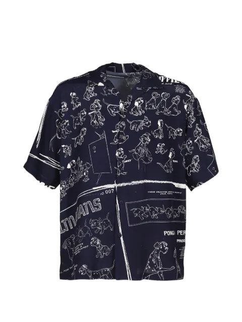 PORTER CLASSIC camisa 101 Dalmatians Aloha de PORTER CLASSIC x Disney