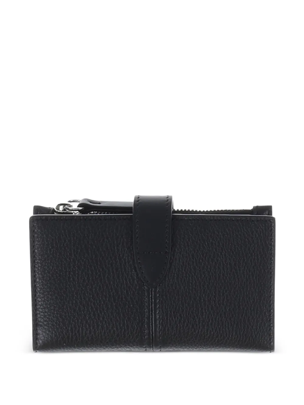 Maison Margiela leather zip cardholder - Nero