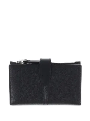 Rick Owens Leather Hook Wallet | Black | FARFETCH PL