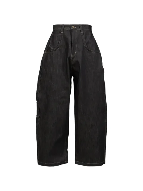PROTOCOL INDEX retro denim trousers