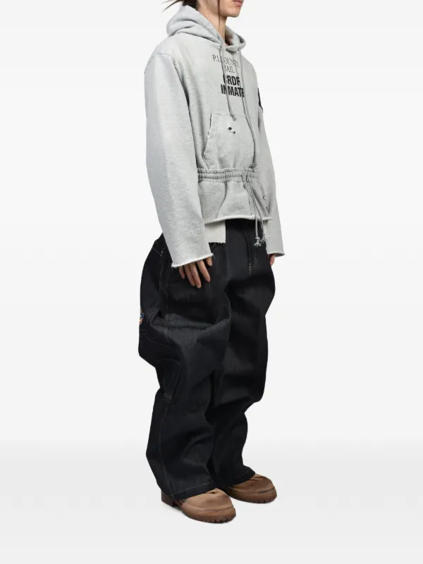 【tohji着用】protocol index pants denim ブランド PROTOCOL INDEX レトロ デニムパンツ | ブルー | FARFETCH JP