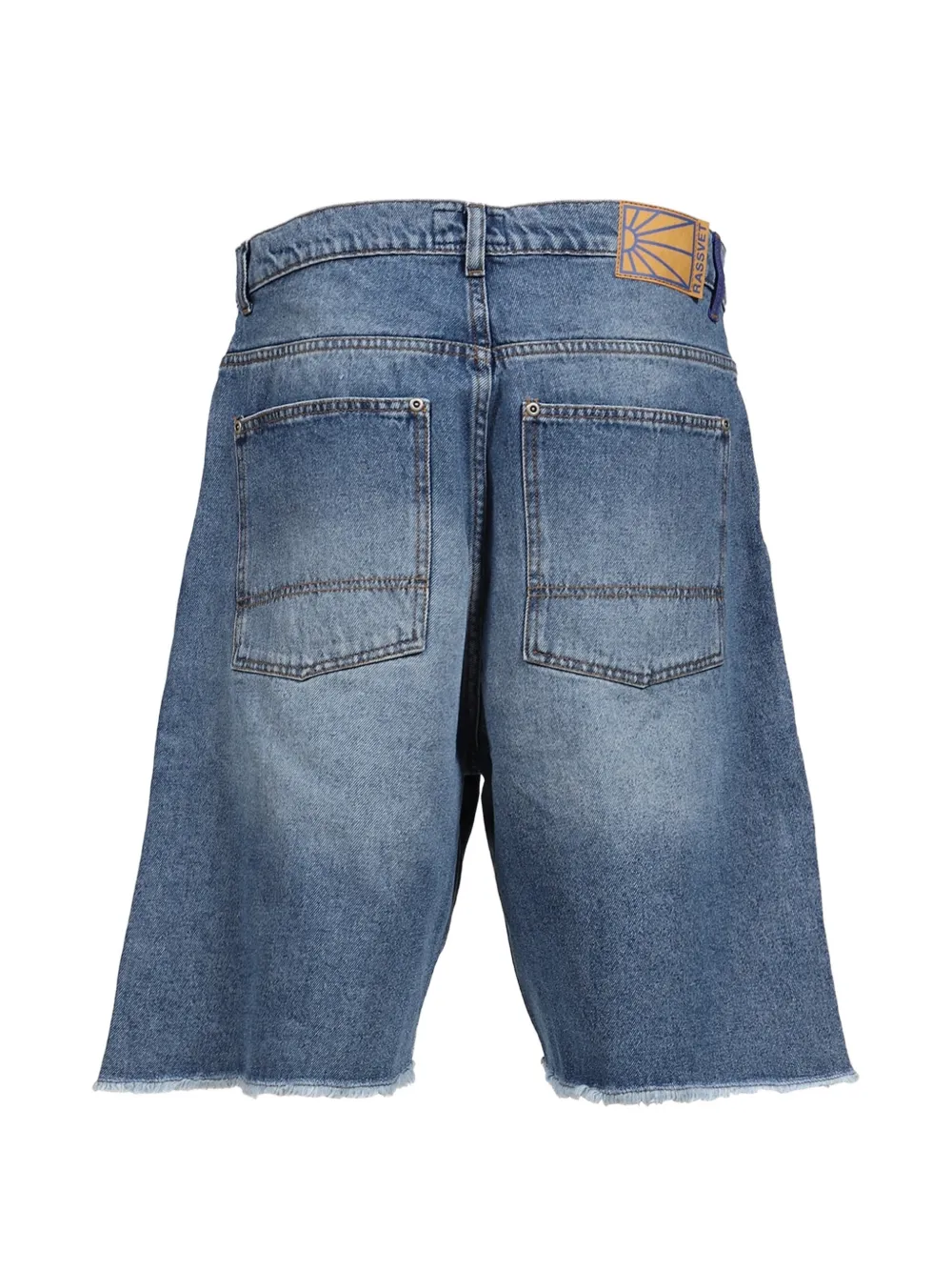 RASSVET Baggy shorts met dubbele knie Blauw