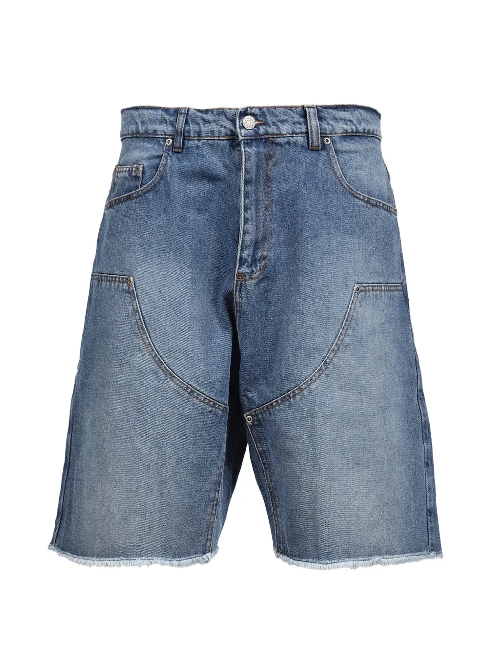 RASSVET double-knee baggy shorts - Blau