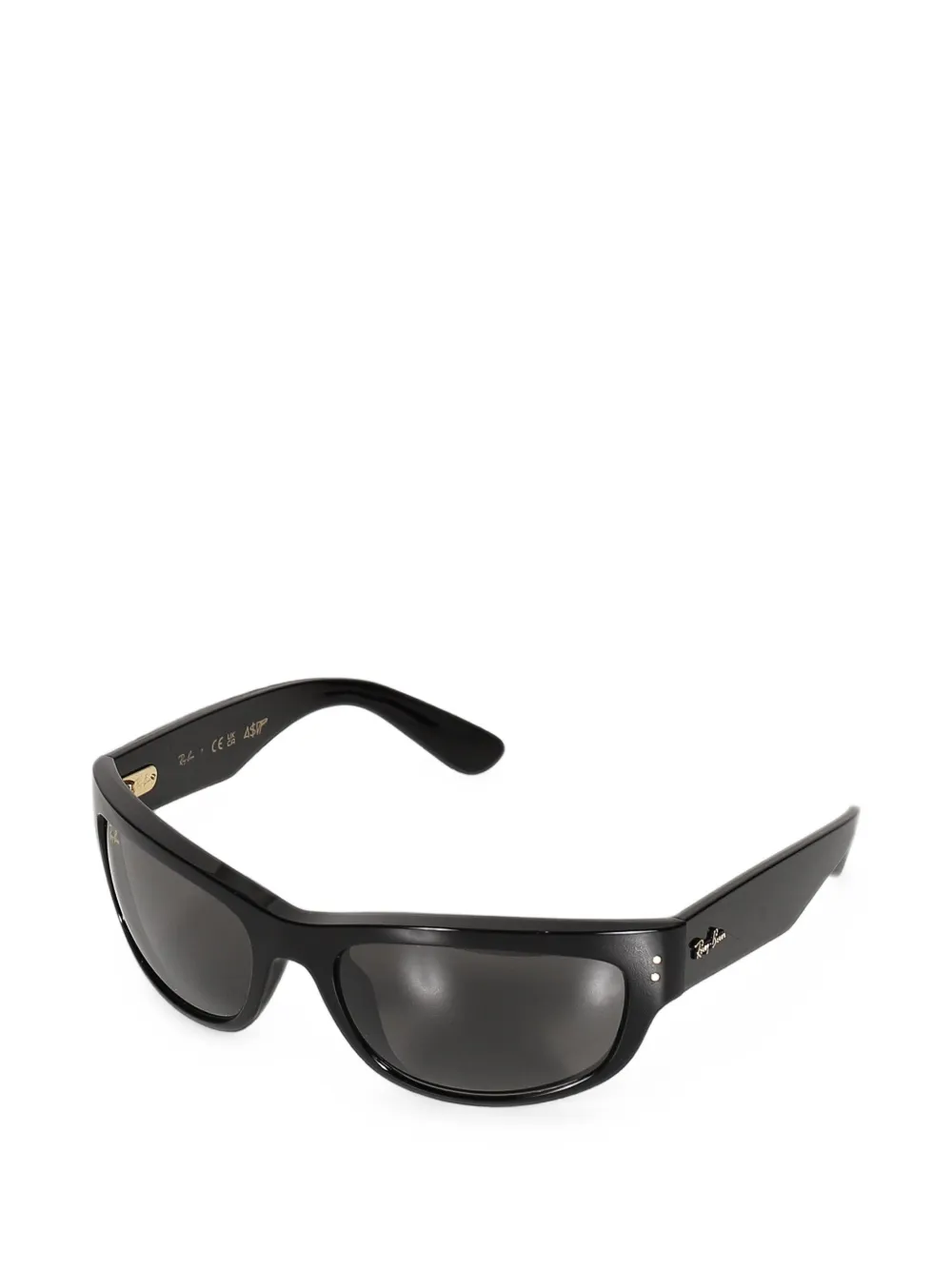 Ray-Ban Mega Balorama zonnebril met rechthoekig montuur Zwart