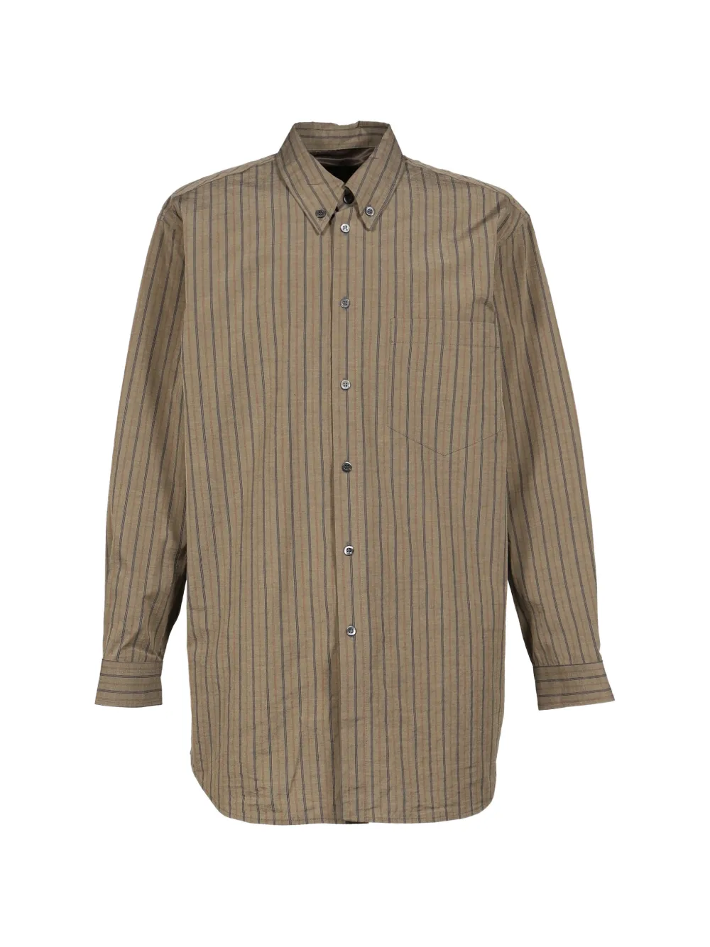 Magliano Moletto pinstripe-pattern shirt - Nude