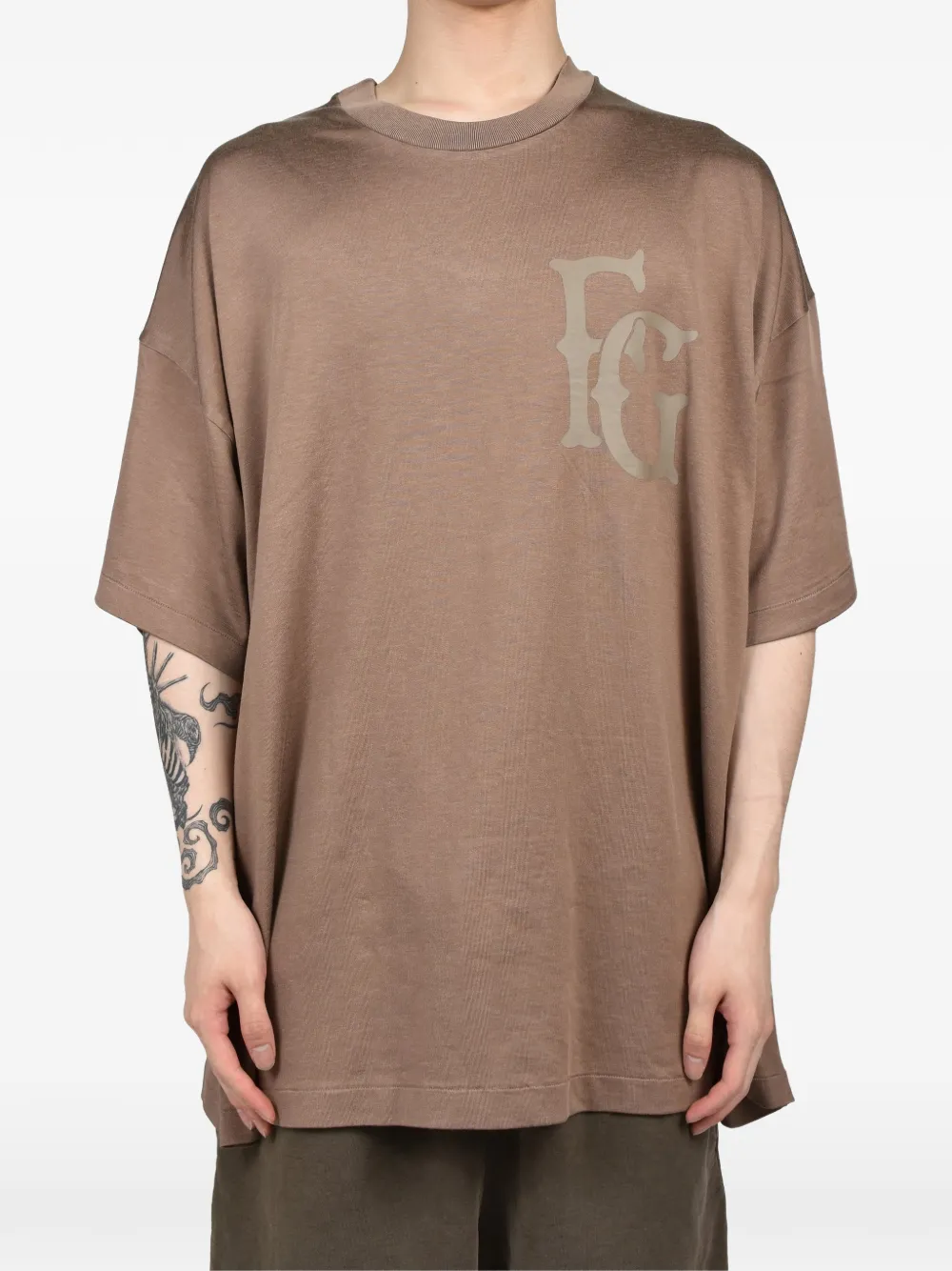 Fear Of God 43 graphic-print T-shirt - Marrone