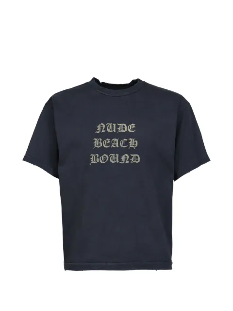 JUN/NAKAYAMA graphic-print box-fit T-shirt