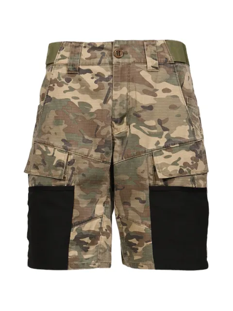 Matthew Williamson panelled cargo shorts