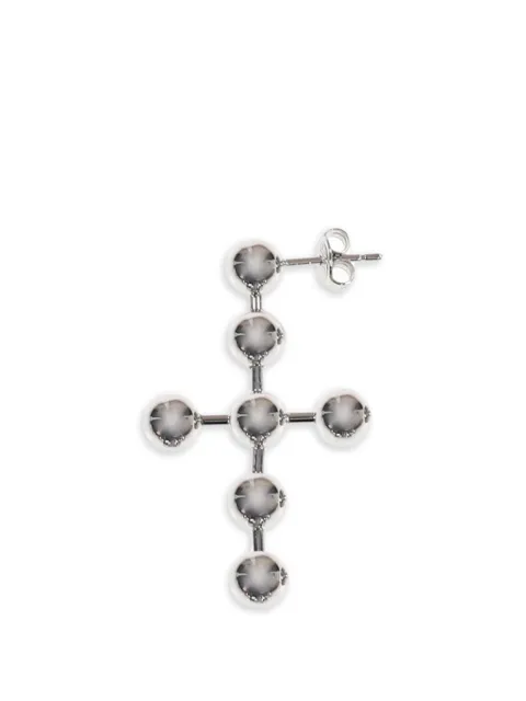 Diesel boucles d’oreilles pendantes à motif croix