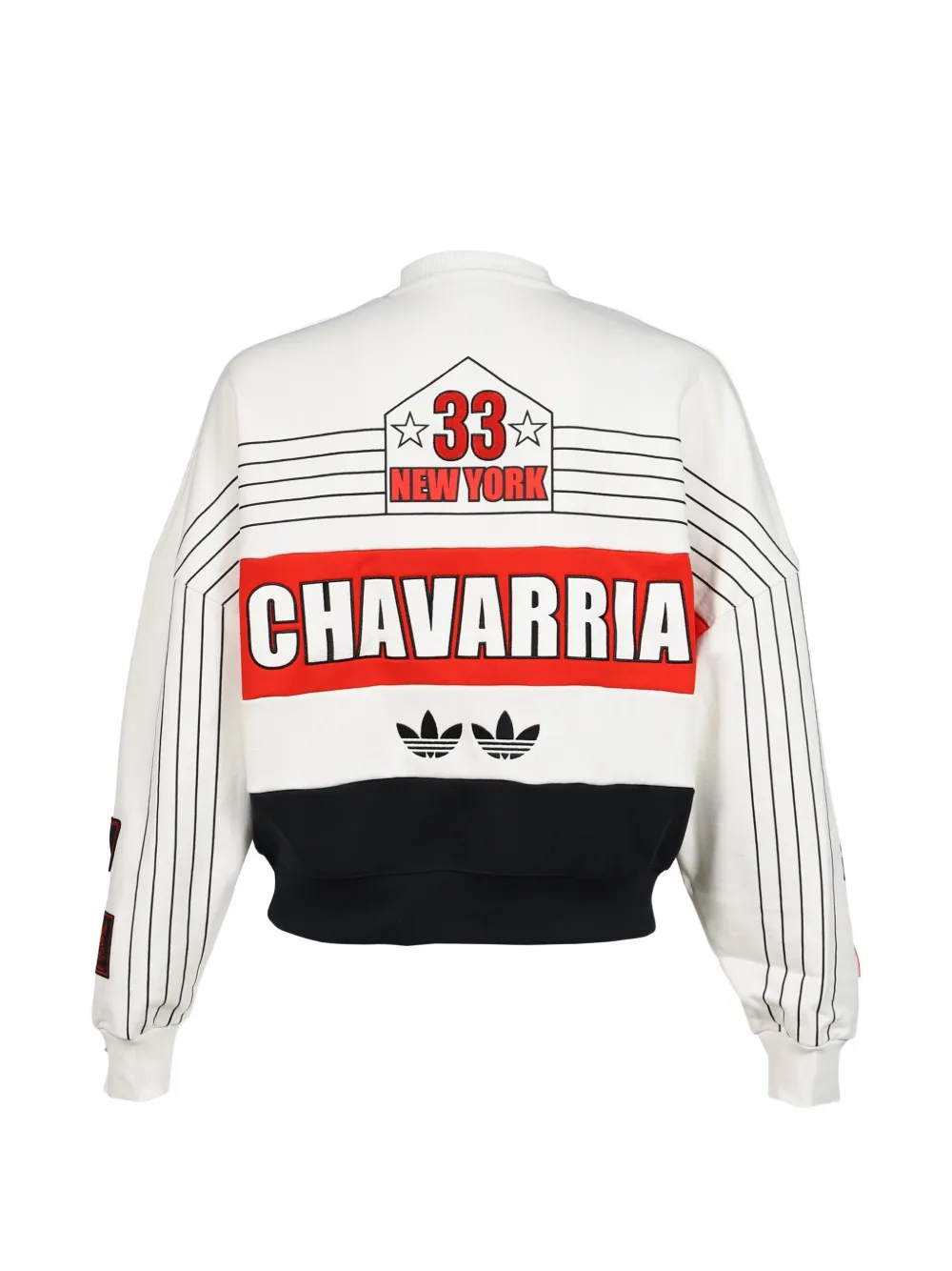 adidas x Willy Chavarria crew-neck sweater Wit