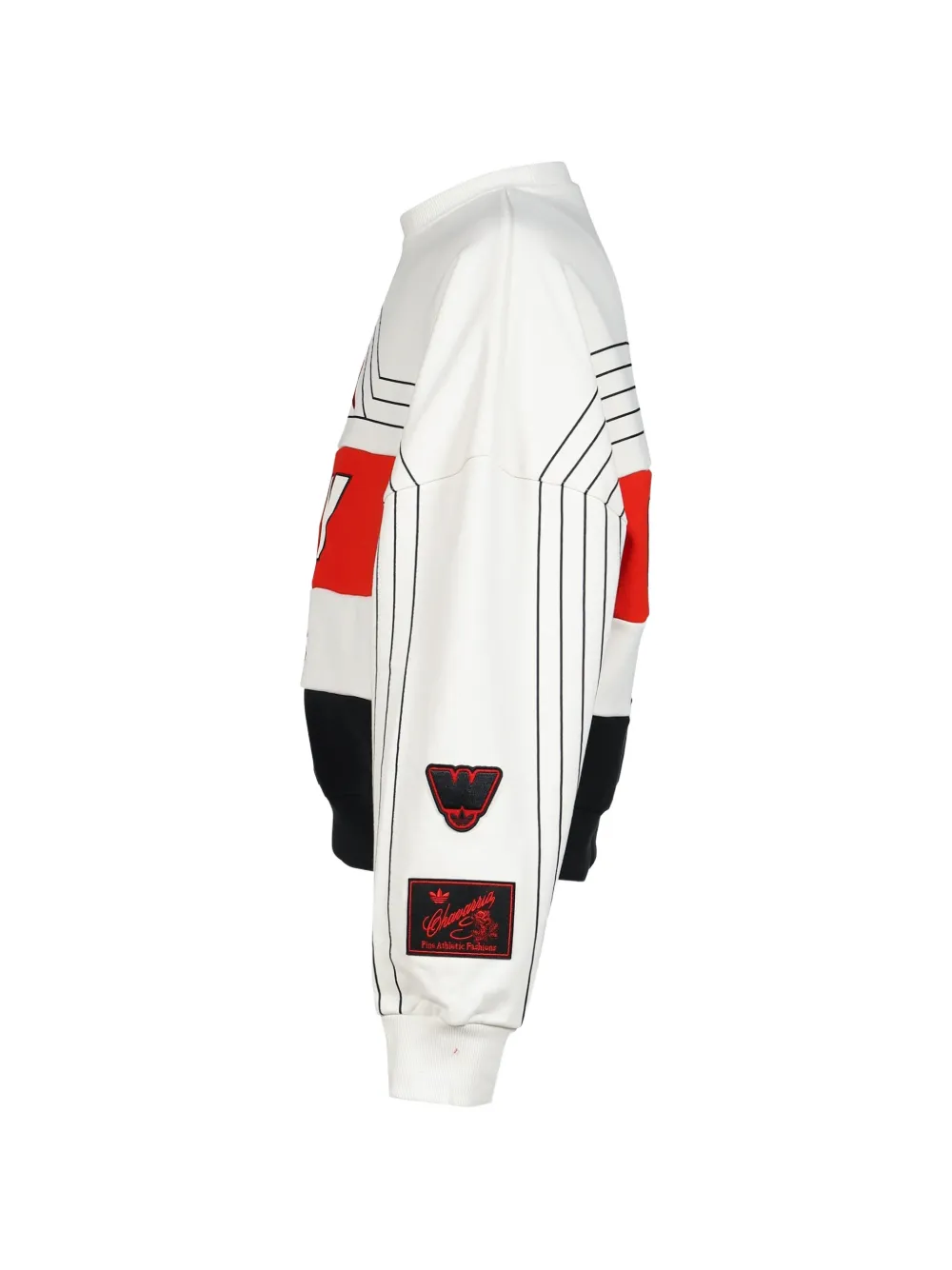 adidas x Willy Chavarria crew-neck sweater Wit