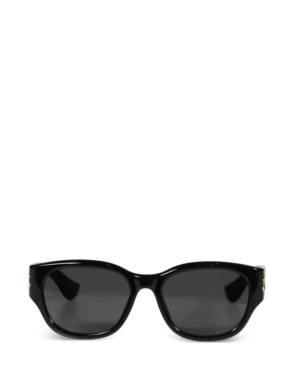 VALENTINO GARAVANI EYEWEAR VLogo zonnebril met vierkant montuur Zwart