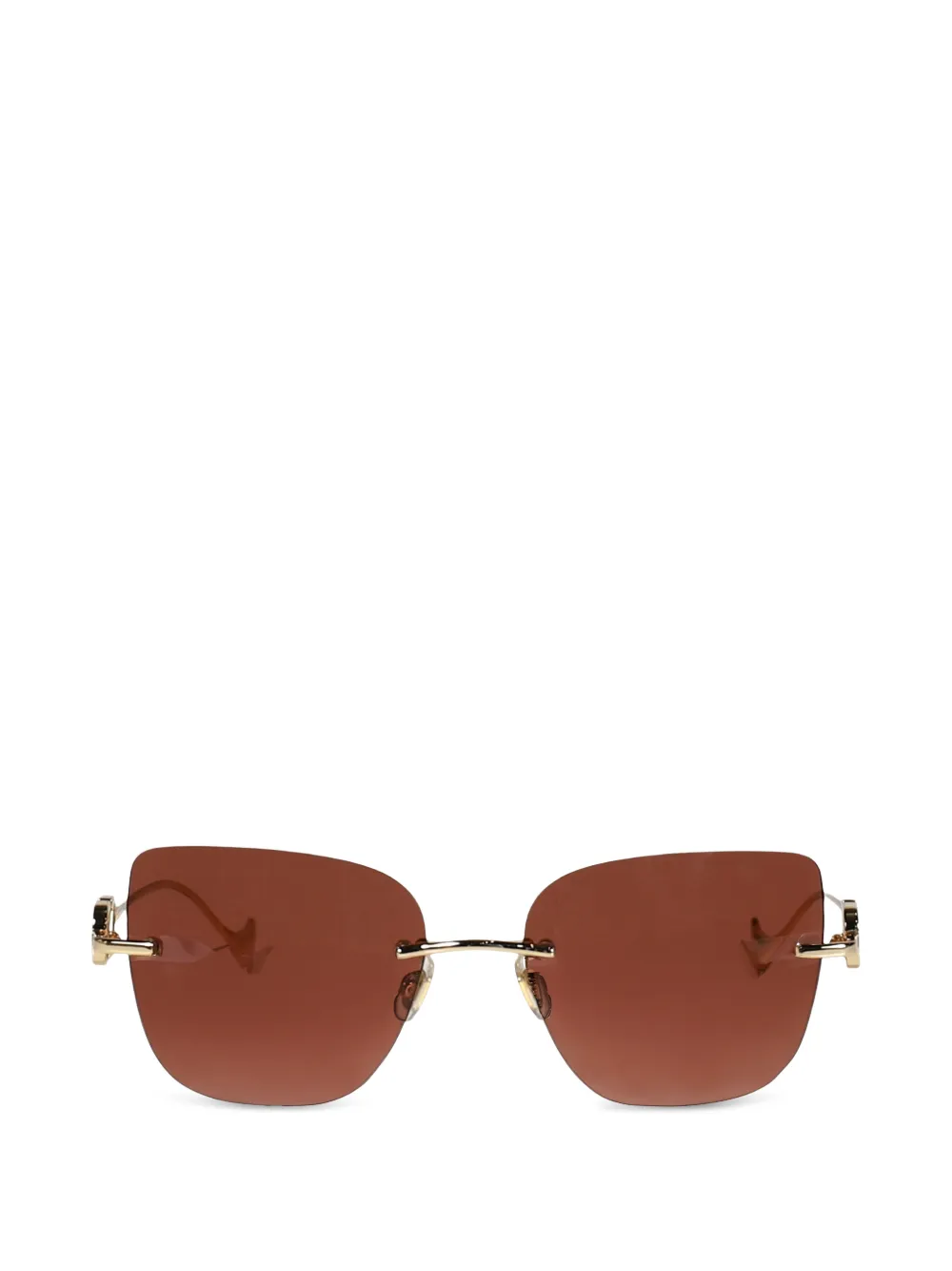 VALENTINO GARAVANI EYEWEAR VLogo rimless sunglasses