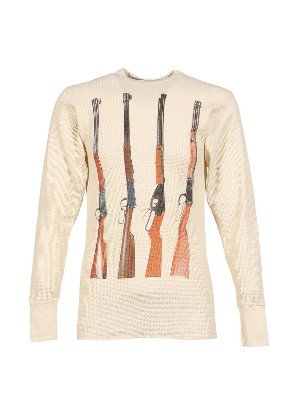 Joshua J. Slug Thermal graphic-print sweater - Nude