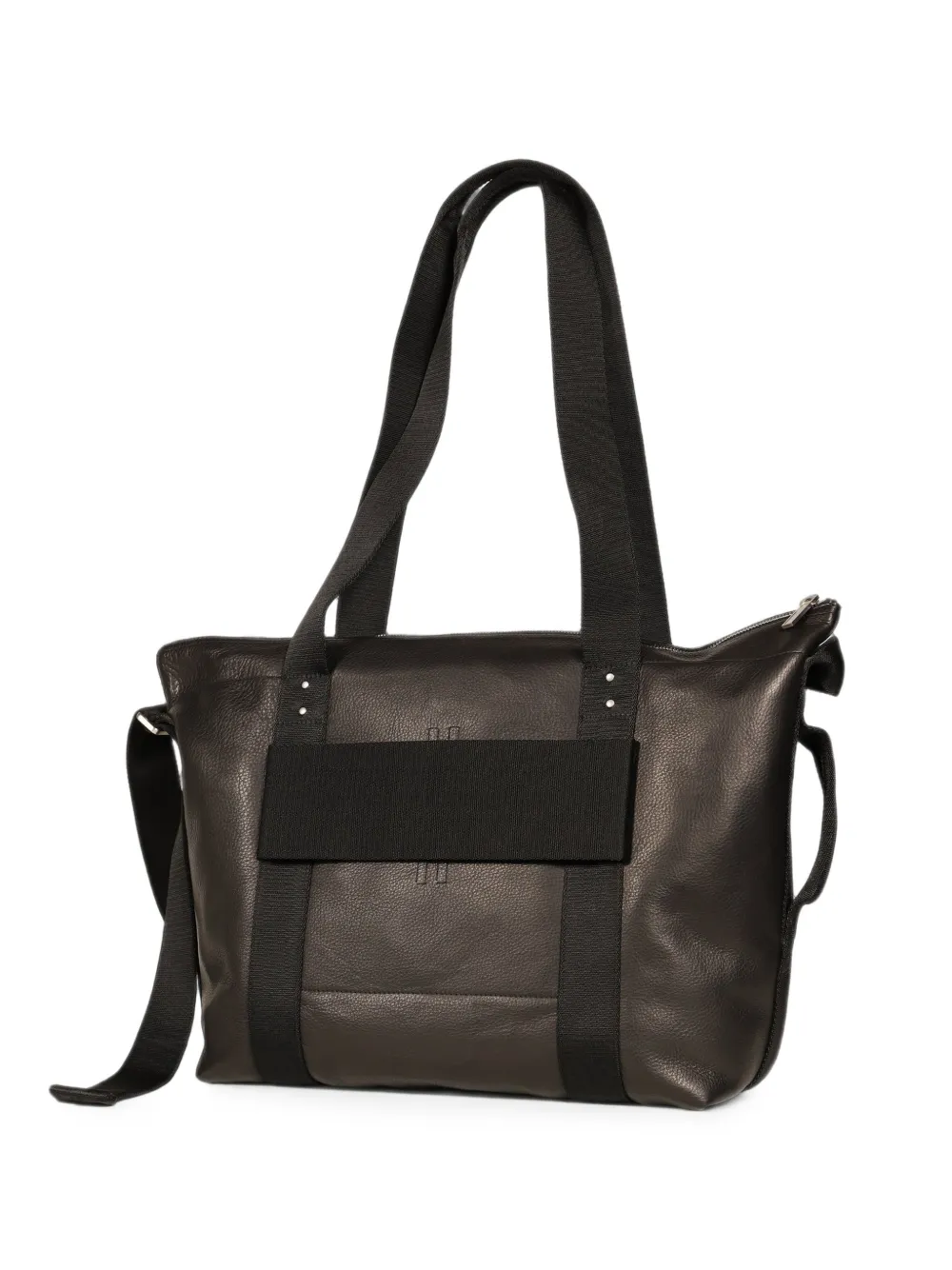 Rick Owens Trolley leather shoulder bag - Nero