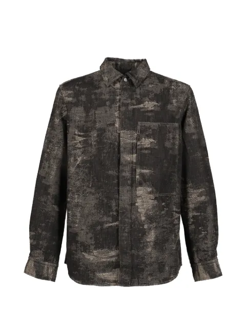 Taakk jacquard-patterned shirt
