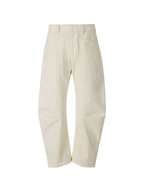 Nili Lotan corduroy panelled trousers