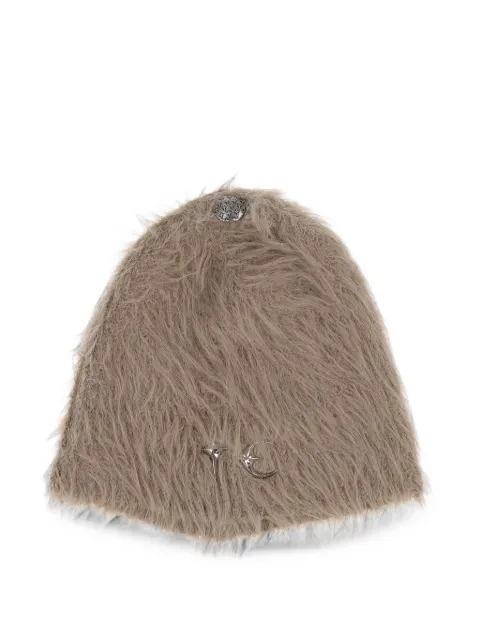 THUG CLUB Chimera faux-fur beanie hat