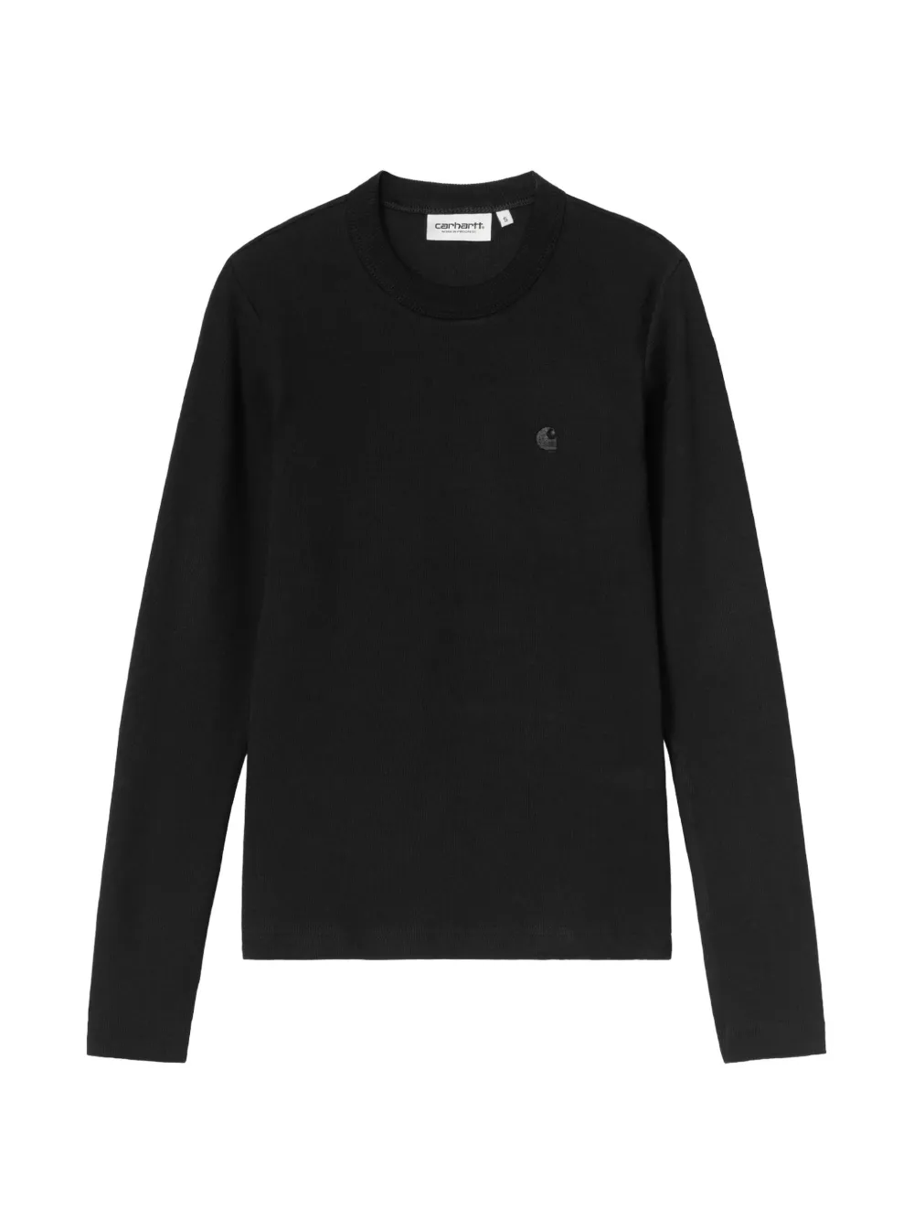Carhartt WIP logo-embroidered long-sleeve T-shirt - Nero