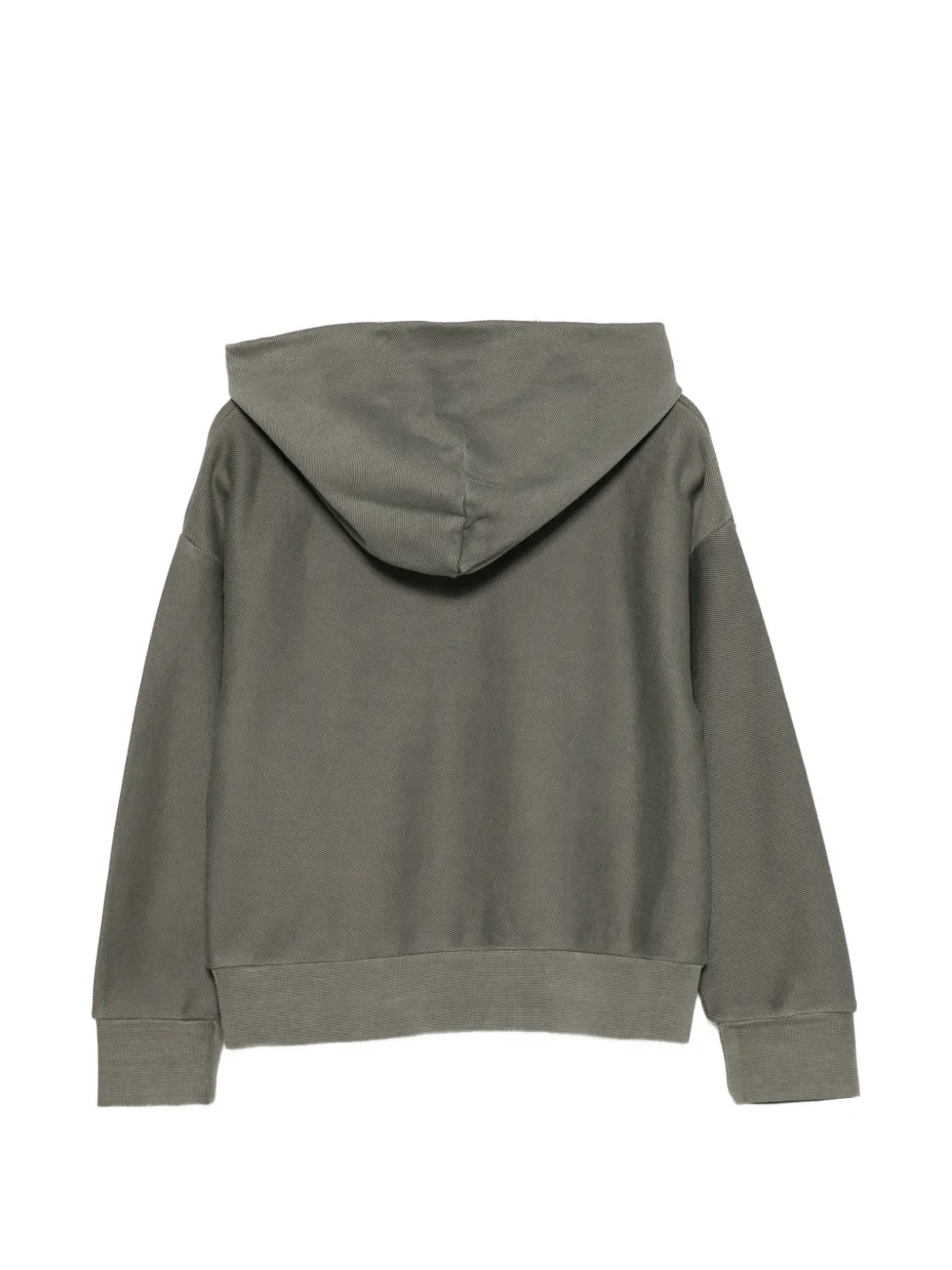 Emporio Armani Kids Hoodie met geborduurd logo en buidelzak Groen