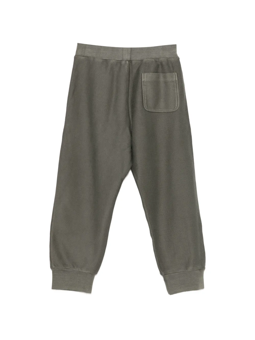 Emporio Armani Kids Trainingsbroek met elastische manchetten en logoprint Groen